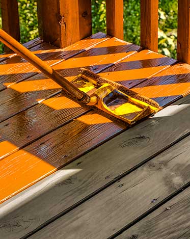 deck staining near me